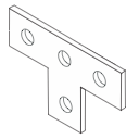 D133 Four Hole Tee Plate